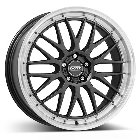 DOTZ Bilbao dark gunmetal/polished lip